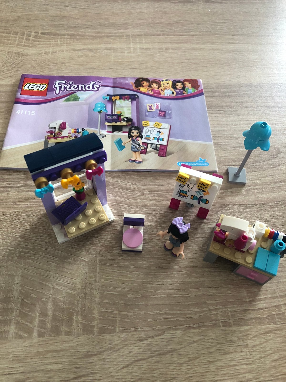 Lego Friends, 41115, Emma’s atelier, Kinderen en Baby's, Speelgoed | Duplo en Lego, Ophalen of Verzenden, Zo goed als nieuw, Lego