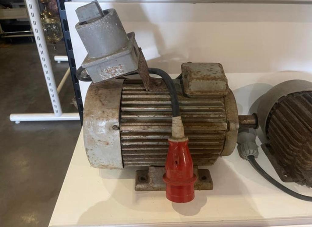 Electromotor 380 volt, Ophalen, Gebruikt