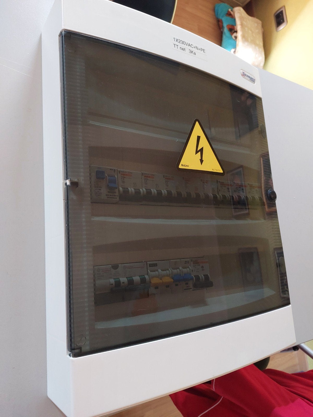 fixoraail kast shrack 36mod voor gekabeleerd, Enlèvement, Comme neuf, Tableau électrique