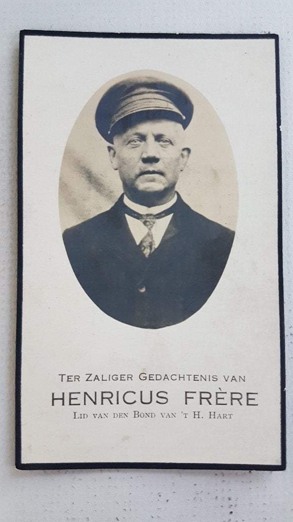 DP Henricus Frère Aarschot Doodsprentje, Collections, Enlèvement ou Envoi