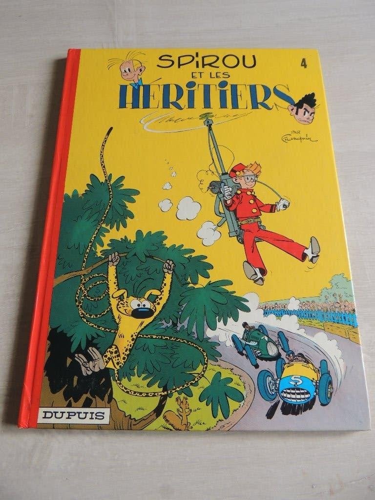 4 SPIROU ET FANTASIO LES HERITIERS REED 1977 TBE, Livres, Enlèvement ou Envoi, Une BD, Utilisé, Franquin