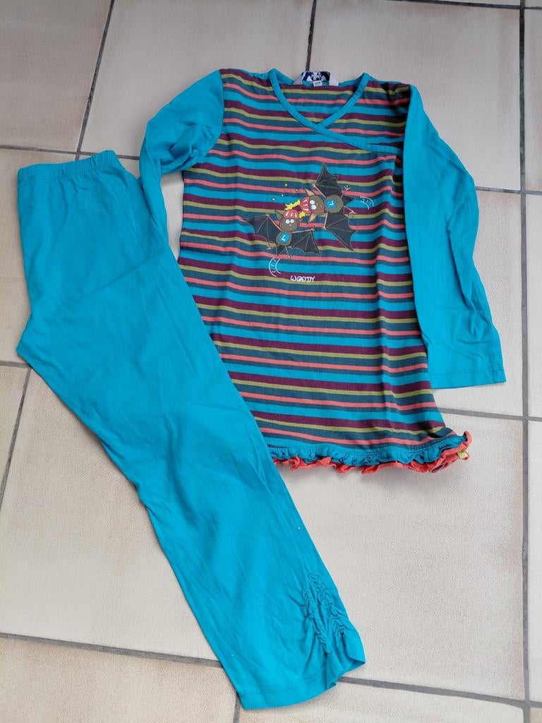Pyjama Woody 128, Ophalen of Verzenden, Woody, Meisje, Nacht- of Onderkleding