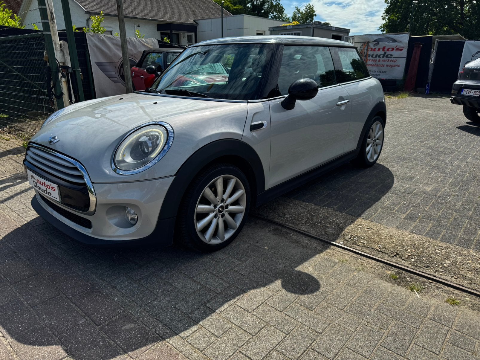 Mini cooper D automaat, Auto's, 4 zetels, Leder en Stof, Bedrijf, 1500 cc