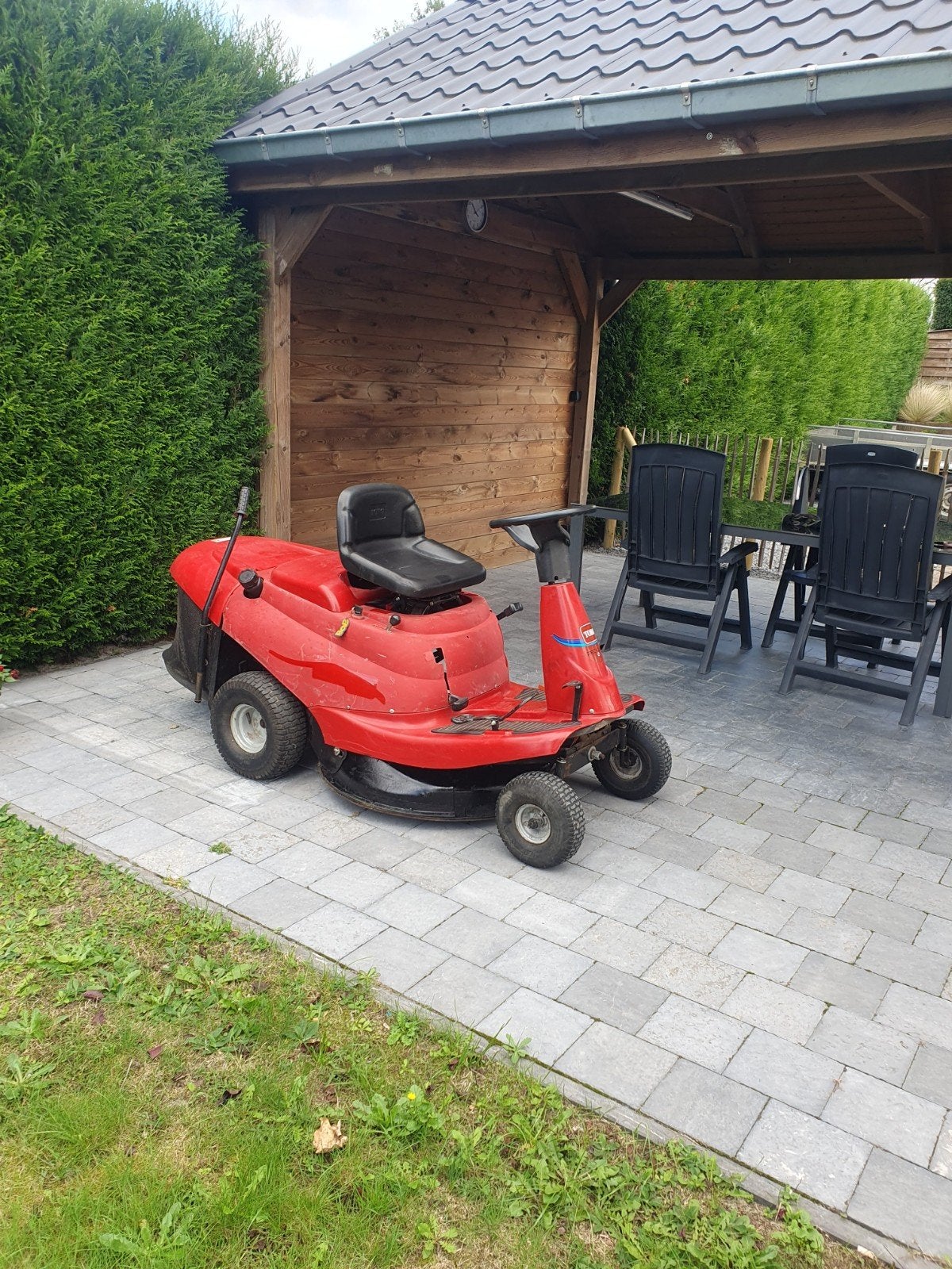 Zitmaaier Toro Wheel Horse 12,5HP hydrostaat, Ophalen, Zo goed als nieuw, Elektrische starter, TORO