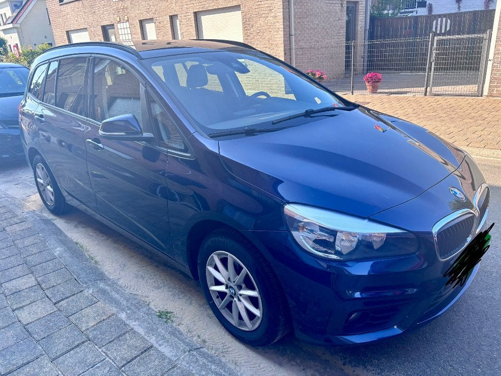 BMW 2 reeks Gran Tourer 7 zits, 2 Reeks, Blauw, 7 zetels, Multifunctioneel stuurwiel
