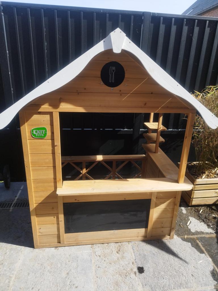 Maisonnette cabane en bois pour enfant, Enlèvement, Bois