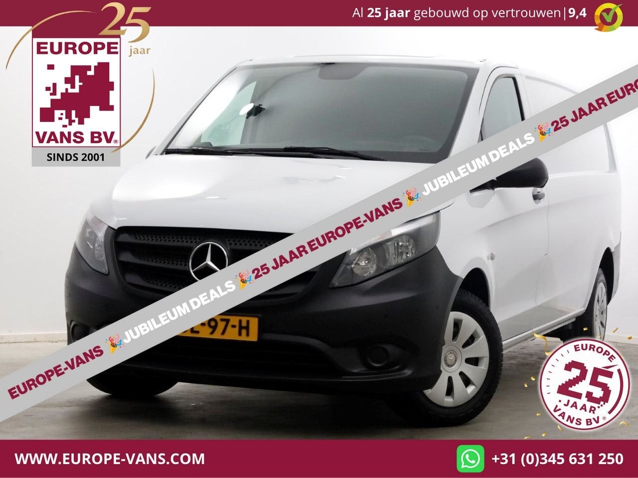 Mercedes-Benz Vito 110 CDI 110pk RWD XL Extra Lang Airco/Nav, Autos, Achat, Entreprise, 190 g/km, Mercedes-Benz
