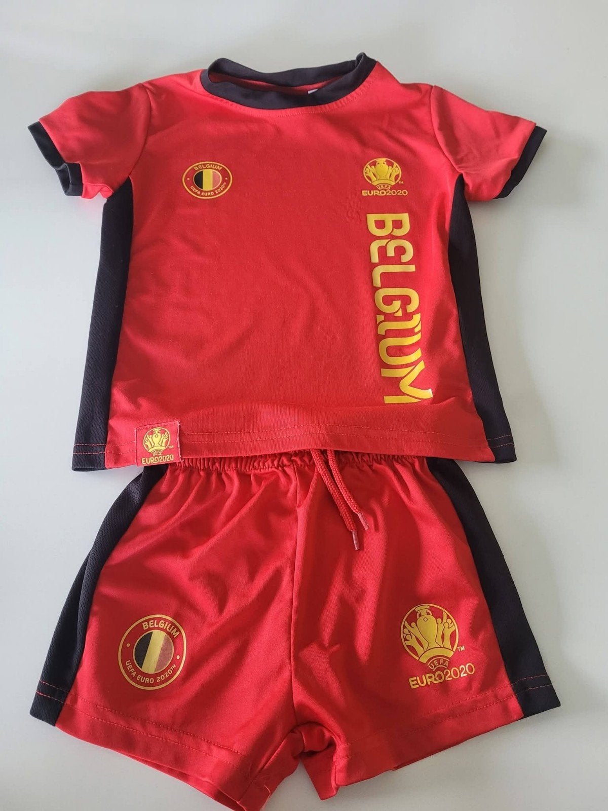 Voetbal setje Belgium 2020 Maat: 98-104 Merk: Euro2020, Enlèvement, Ensemble