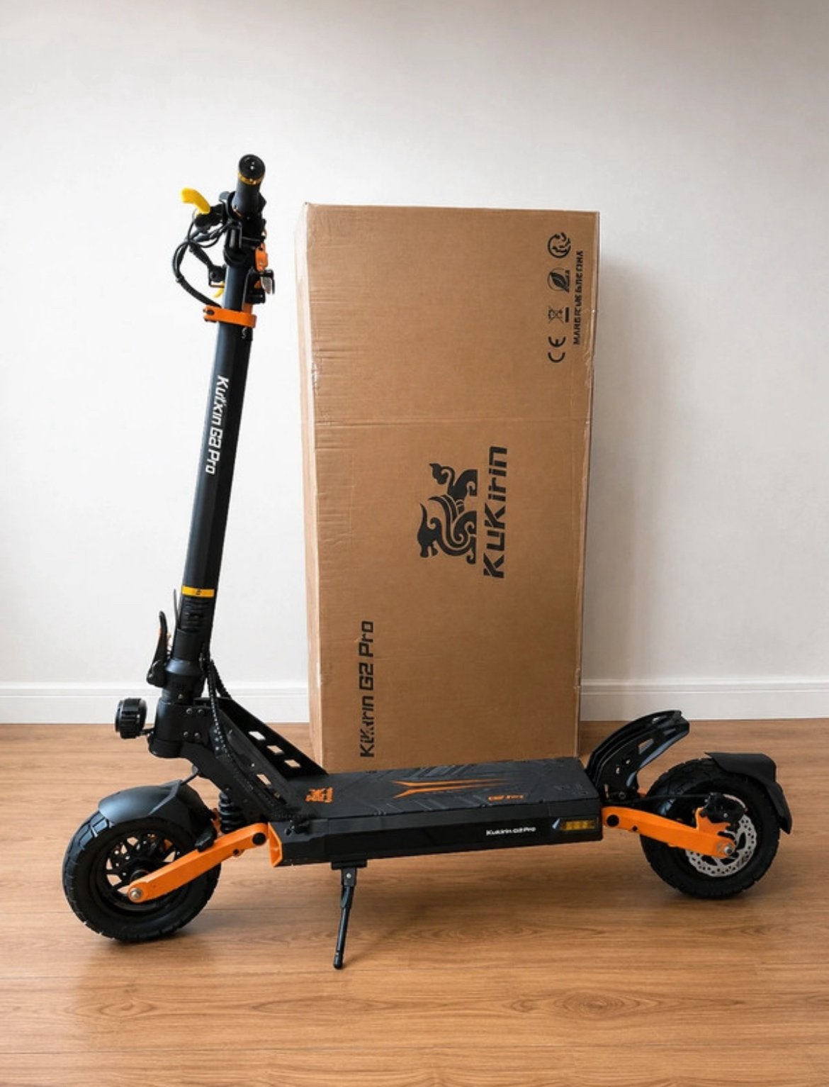 Trottinette électrique kukirin G2 pro, Enlèvement