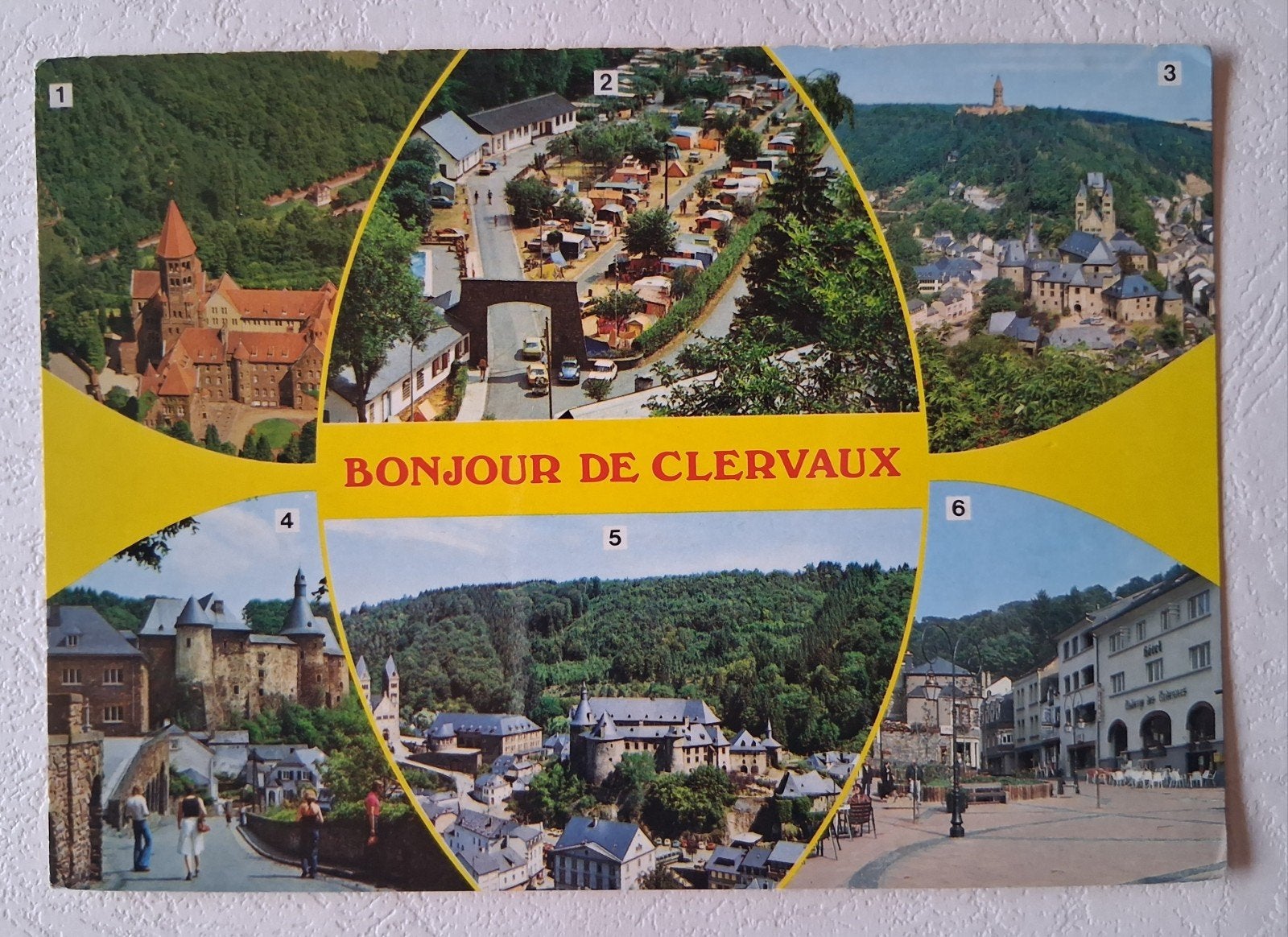 postkaart Clervaux, Enlèvement ou Envoi