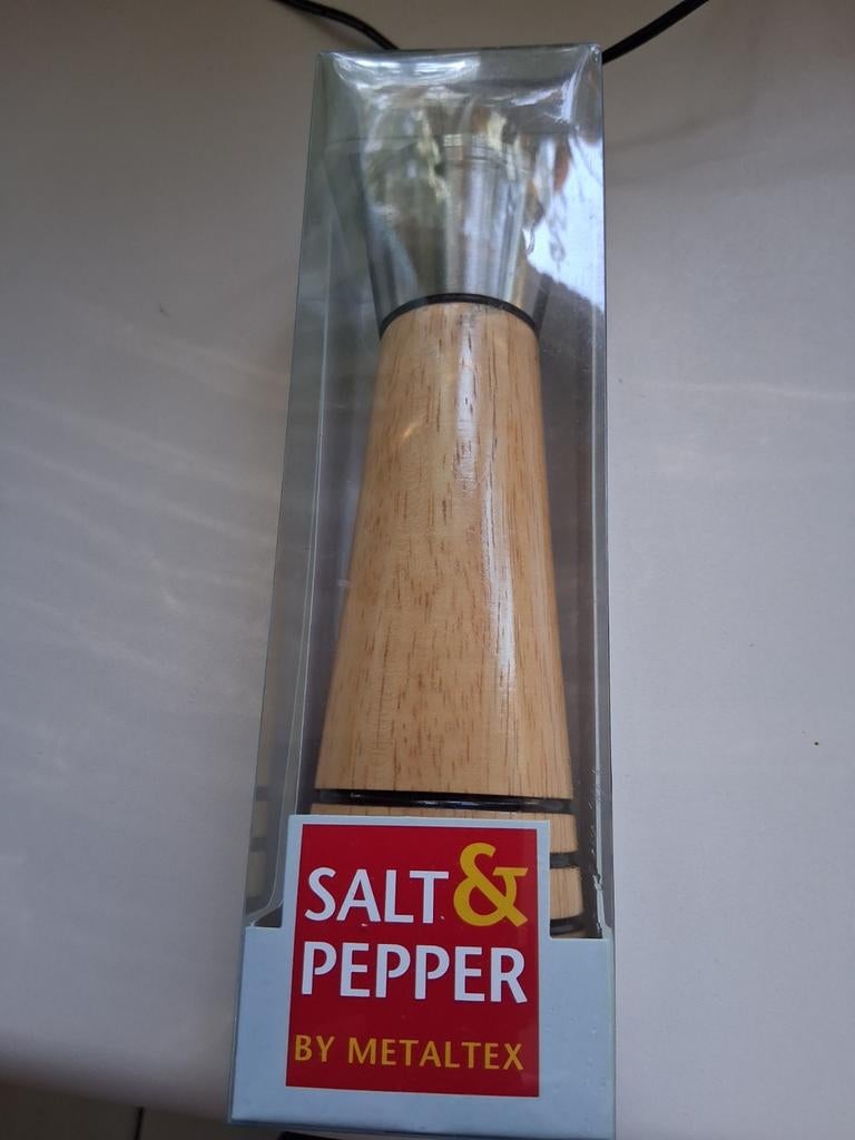 Salt & pepper Metalex nieuw, Ophalen of Verzenden