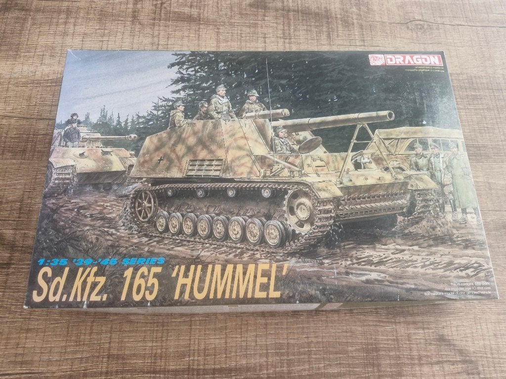 Dragon 1/35 Sd.Kfz. 165 Hummel, Overige merken, Tank, 1:32 tot 1:50, Nieuw