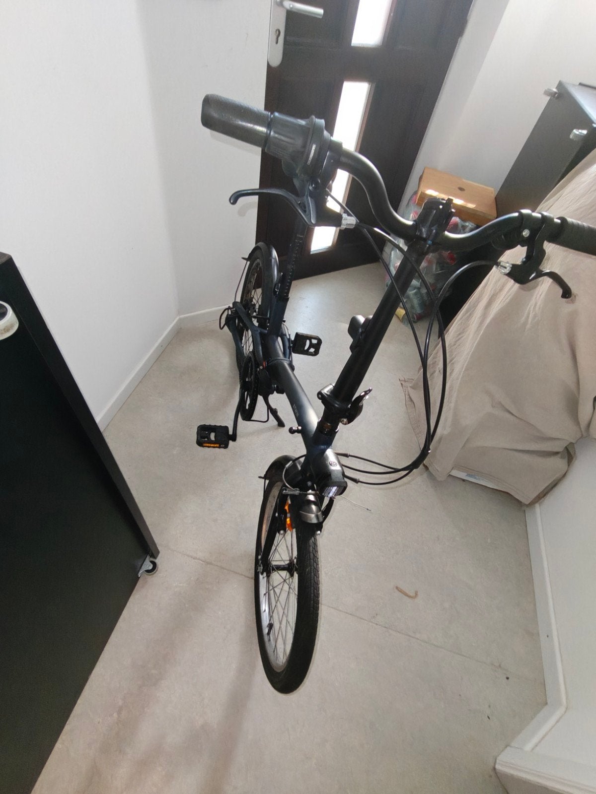 B-fold vouwfiets nieuwstaat, Fietsen en Brommers, Fietsen | Vouwfietsen, Ophalen