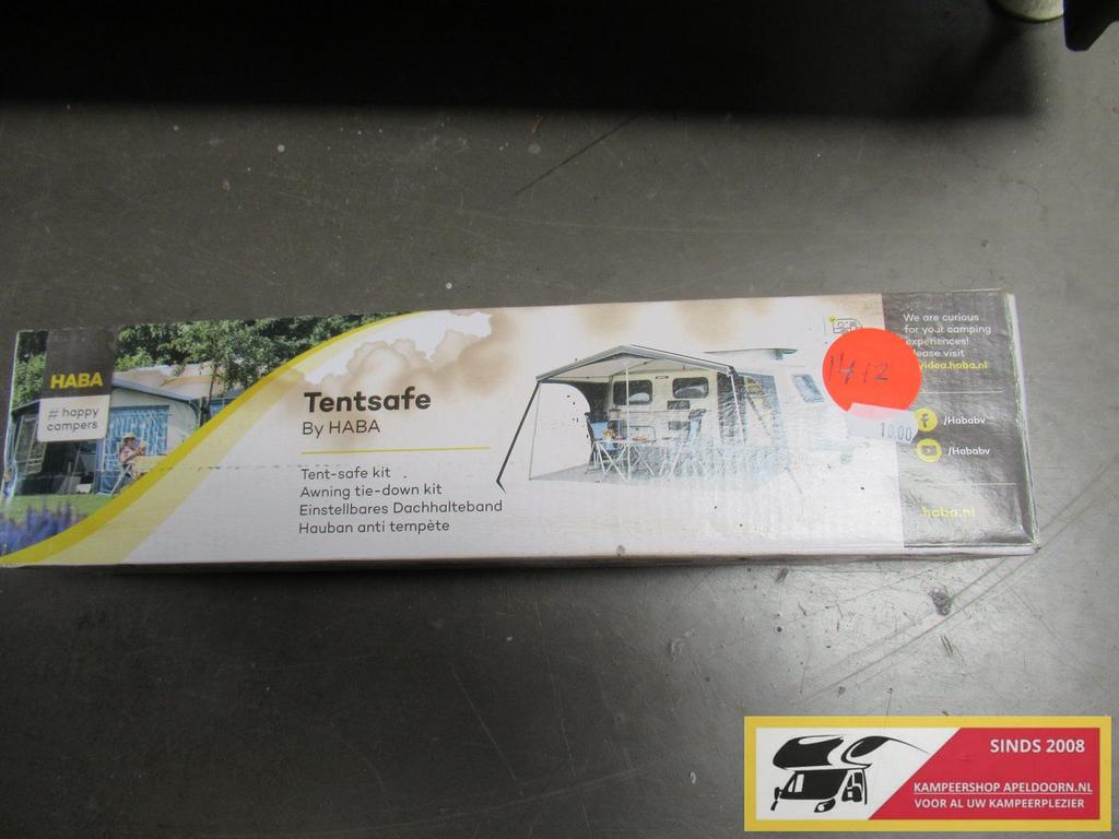 tent safe kit nr. 1412, Caravanes & Camping, Caravanes Accessoires, Utilisé, Enlèvement ou Envoi
