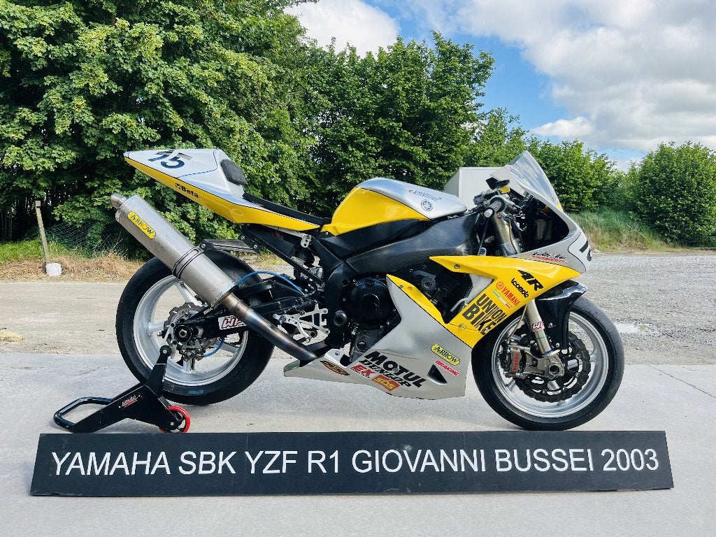2003 Yamaha R1 Team Union Bike-Gimotorsports Superbike, Motoren, Sportuitlaat, Sport, Handgeschakeld, Gebruikt
