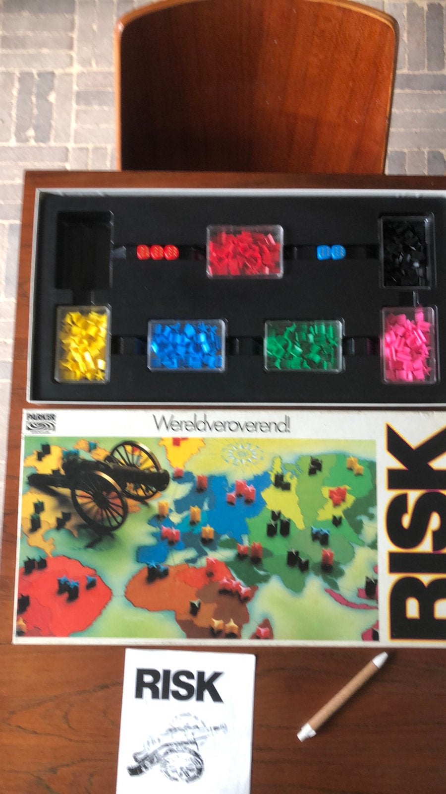 Risk, de originele, Hobby en Vrije tijd, Vijf spelers of meer, Ophalen, Gebruikt