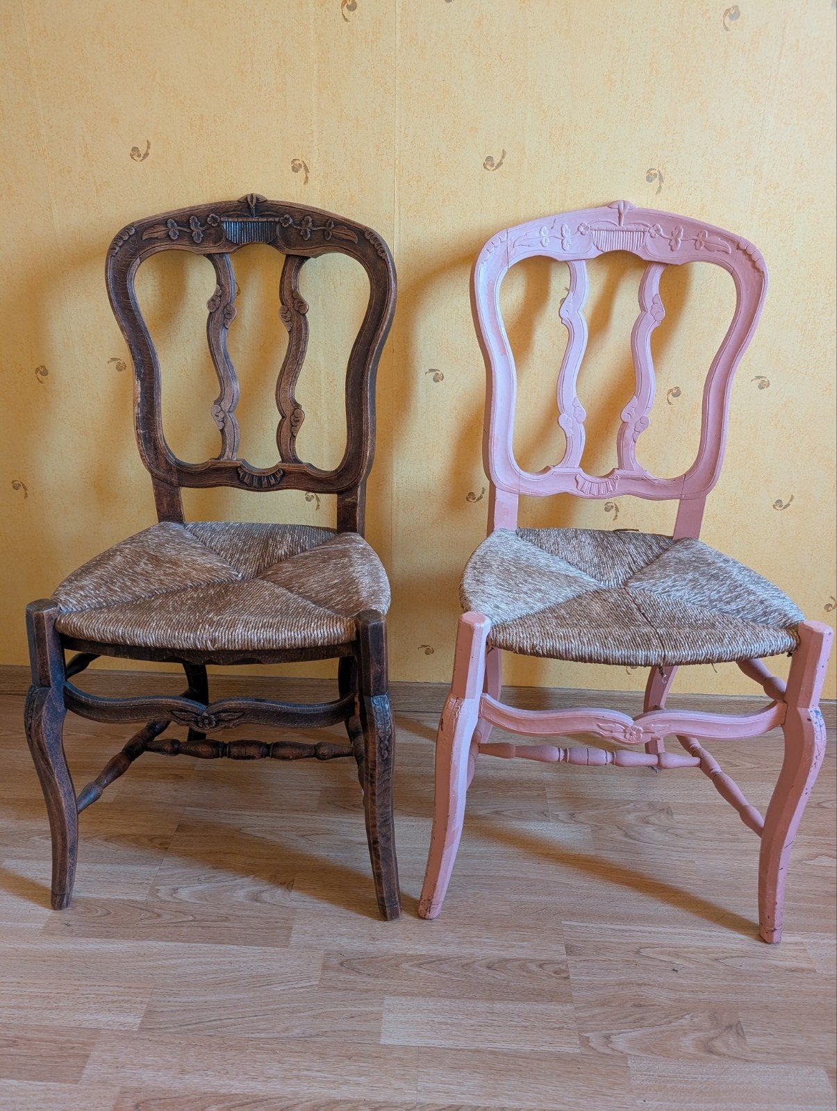 Houten stoelen stijl Louis XV, Enlèvement