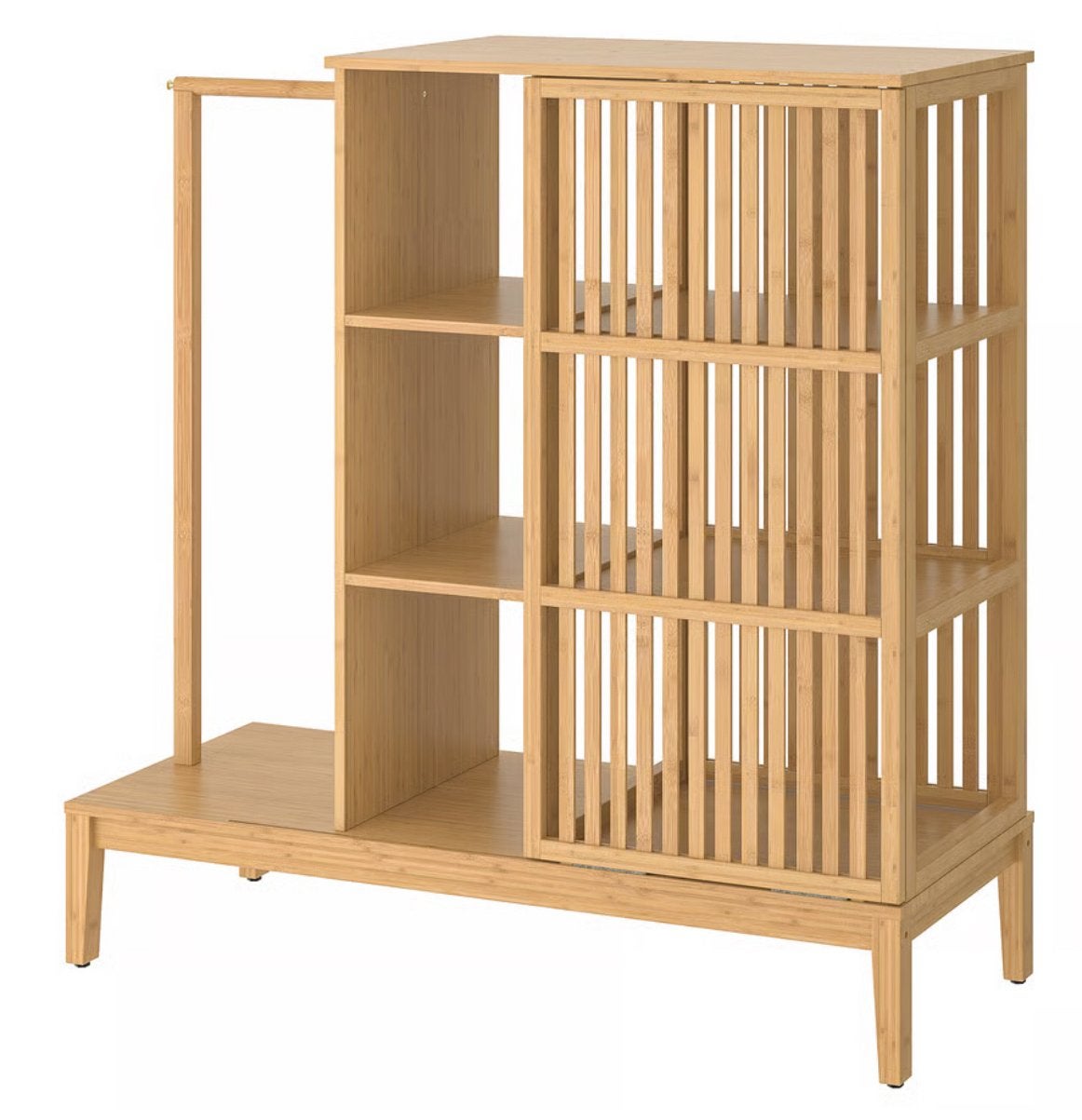 Mooi bamboe kastje van Ikea, nieuwstaat, Enlèvement, Comme neuf