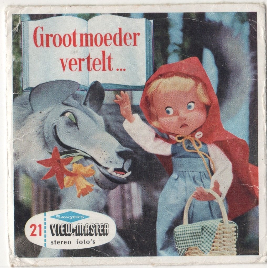 View-master Grand-mère raconte B 310 Livret FR et NL, Enlèvement ou Envoi