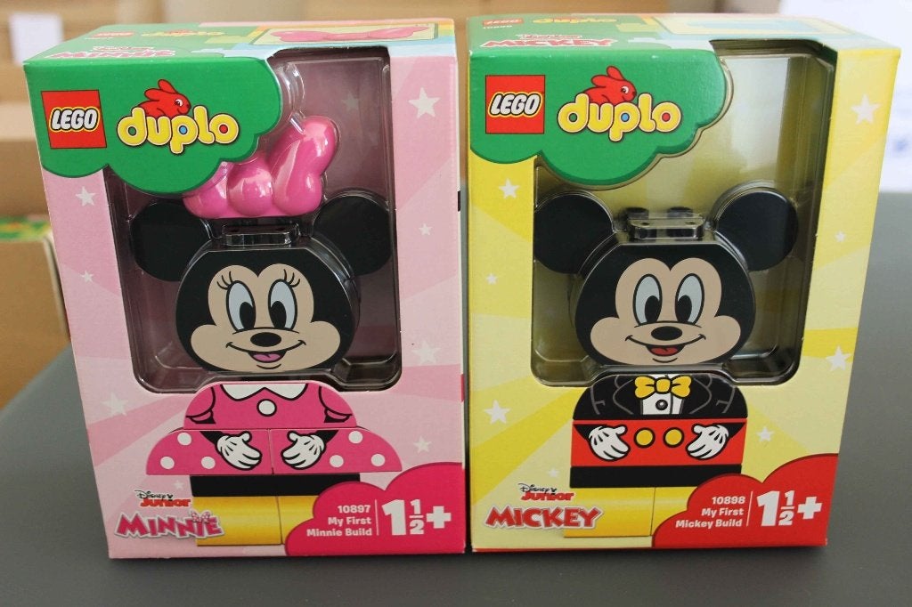 DUPLO 10897-10898 Mijn eerste Minnie en Mickey creatie, Ongeopend/sealed, Nieuw, Ophalen of Verzenden, Duplo