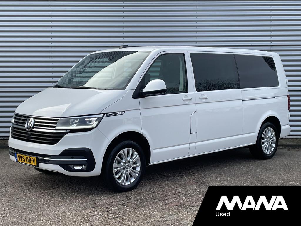 Volkswagen Transporter 2.0TDI 150PK L2H1 DC Bulli Automaat L, Autos, Cuir, Alarme, Achat, Entreprise