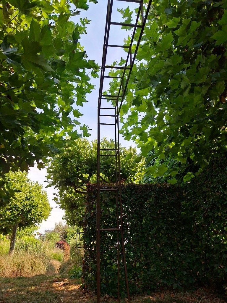 Ijzeren rek voor klimplanten, Maison & Meubles, Enlèvement, Utilisé