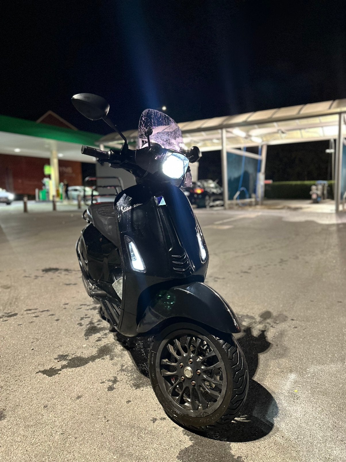 Vespa Sprint iGET 80cc Full Malossi – 🚀, Fietsen en Brommers, Ophalen, Zo goed als nieuw