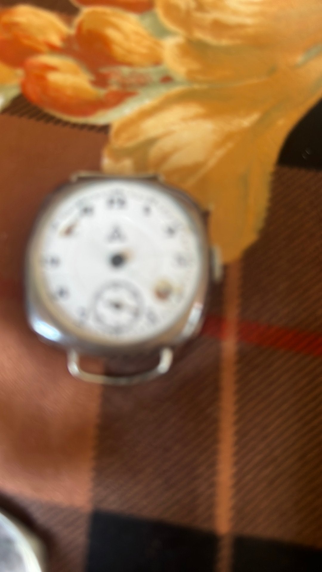 Montre de tranchee, Enlèvement ou Envoi, Argent
