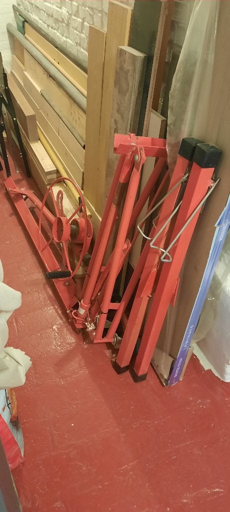 Platenlift bieden vanaf 85eu, Bricolage & Construction, Enlèvement, Utilisé, Ascenseur de chantier
