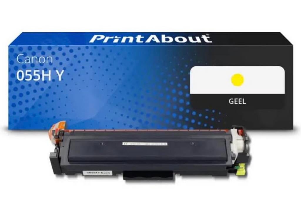 canon 055 geel cartridge, Ophalen, Zo goed als nieuw, Cartridge