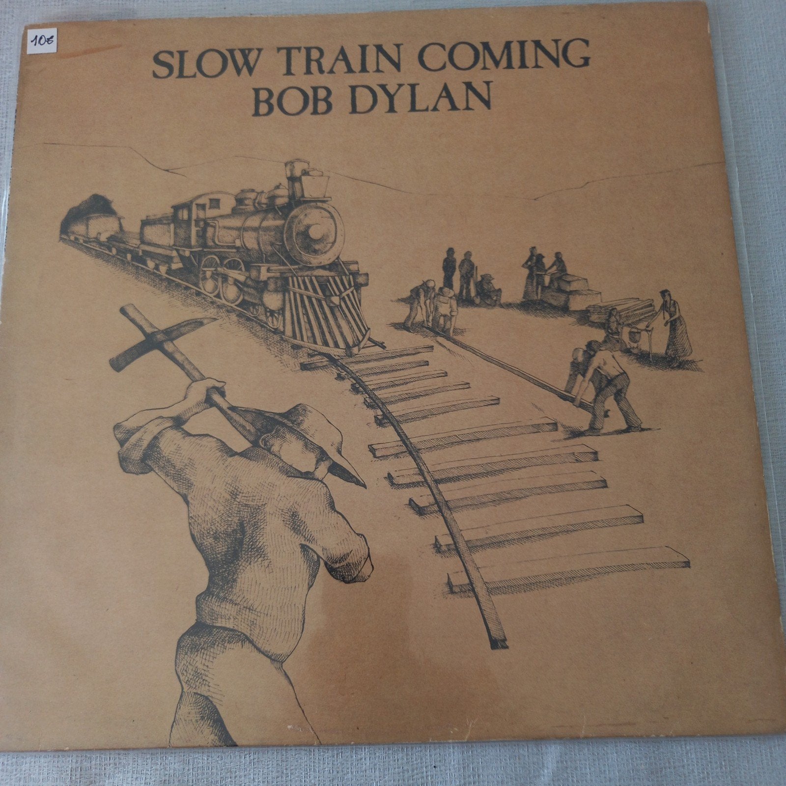 Lp - Bob Dylan - Slow train coming, Cd's en Dvd's, Vinyl | Rock, Ophalen of Verzenden, LP