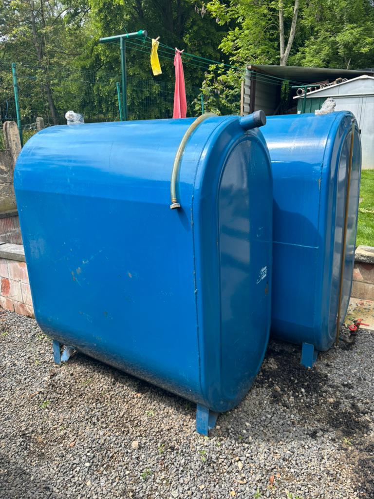Réservoirs de mazout  1200 L, Enlèvement