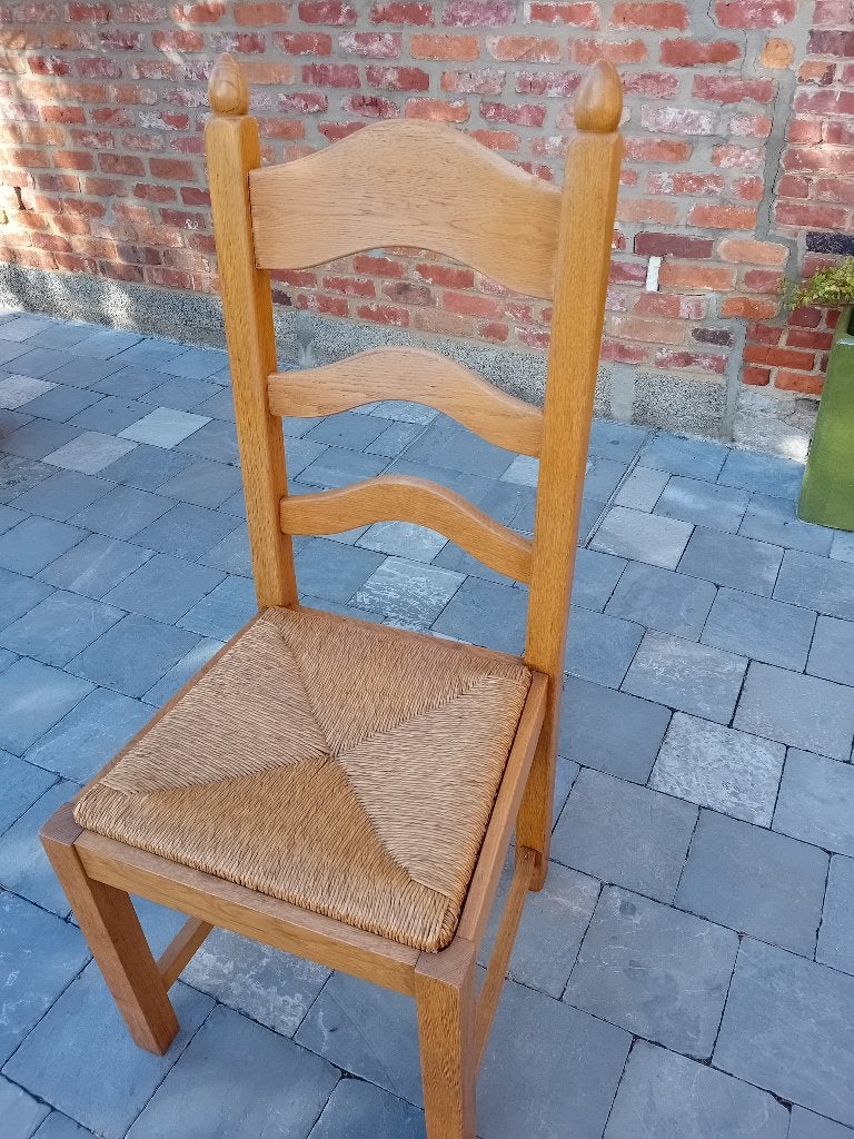 Chaises, Maison & Meubles, Enlèvement, Comme neuf, Bois, Cinq, Six Chaises ou plus