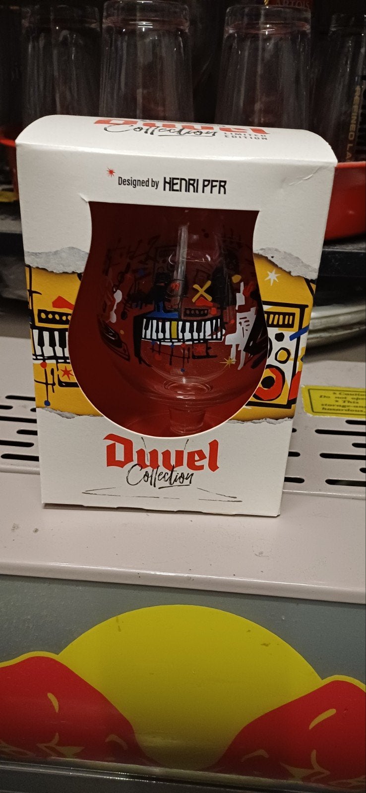 duvelglas, Verzamelen, Ophalen of Verzenden, Nieuw, Bierglas
