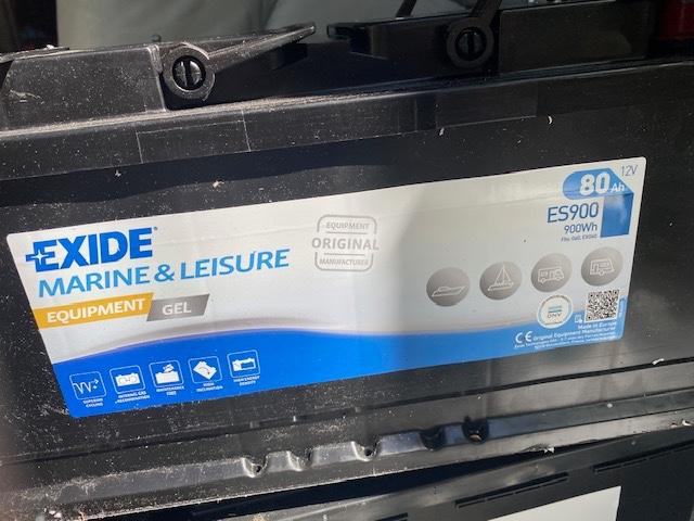 Exide Gel Nieuw - Vrije Tijd Batterij - 12V 80 Ah, Ophalen, Nieuw