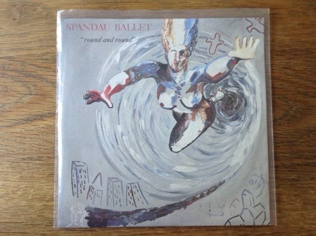 single spandau ballet, Cd's en Dvd's, Vinyl Singles, Pop, Beschermende buitenhoes, Fotohoes, Originele persing, 7 inch, Ophalen of Verzenden