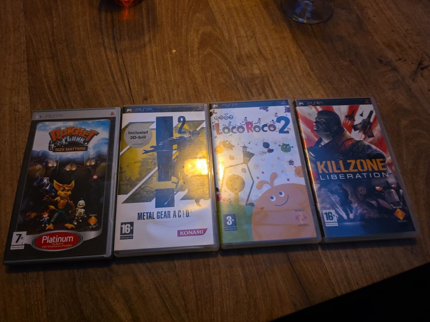 PSP games - 4 stuks, Enlèvement, PSP