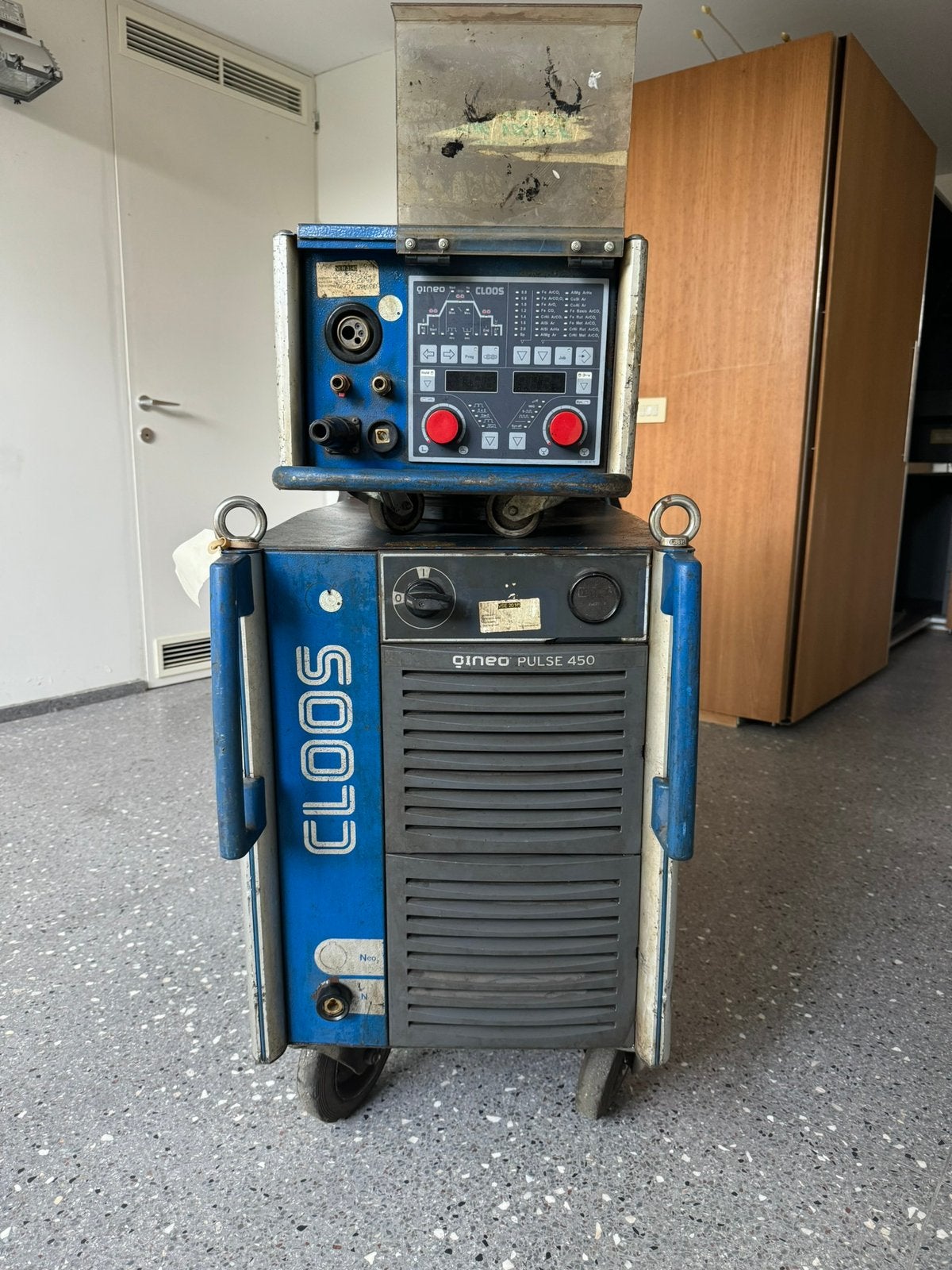 Cloos quineo pulse 450, Ophalen, Gebruikt, 250 ampère, CO2
