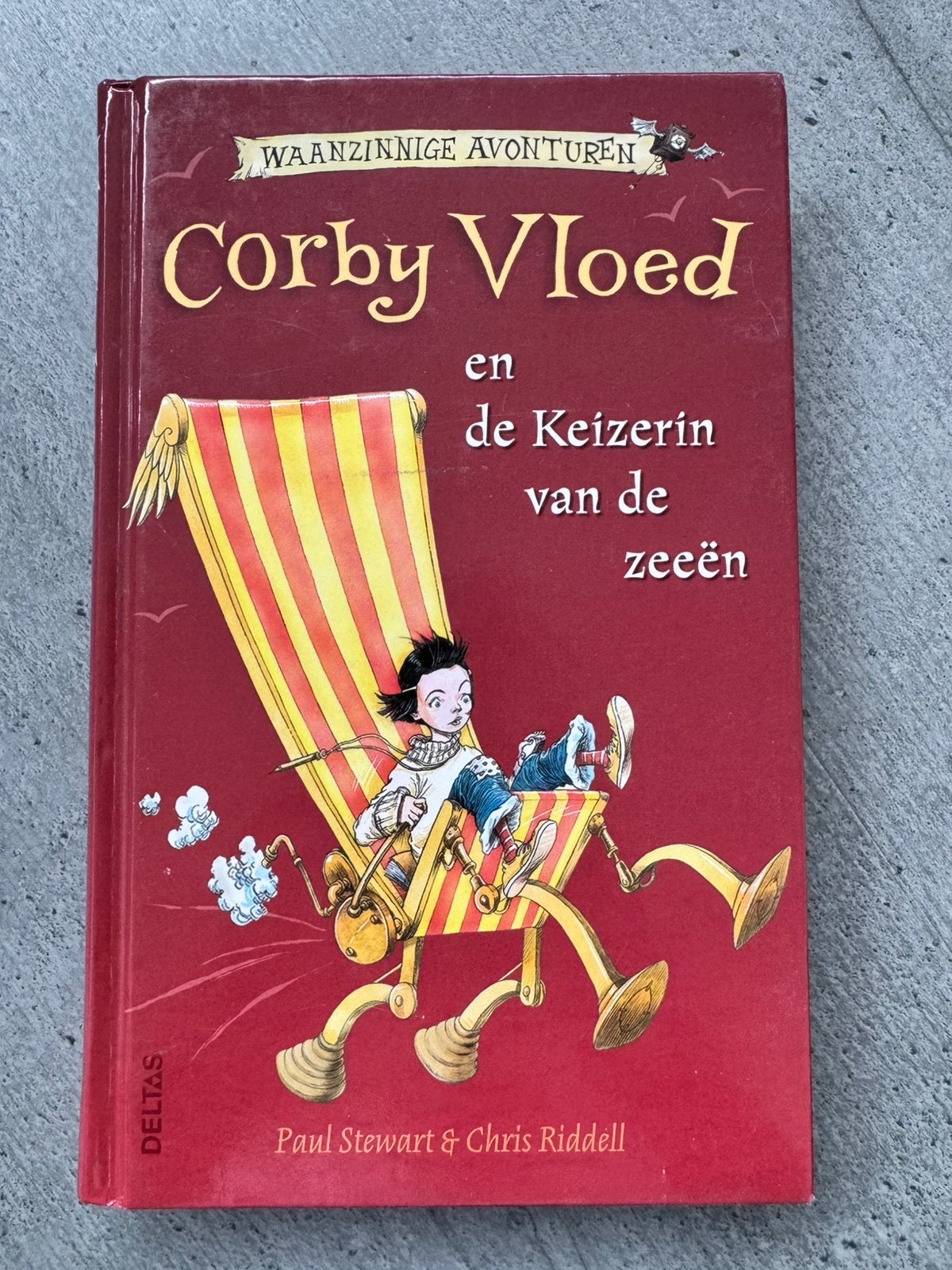P. Steward - Corby vloed en de keizerin van de zeeën, Ophalen, Zo goed als nieuw, P. Steward; Chris Riddell