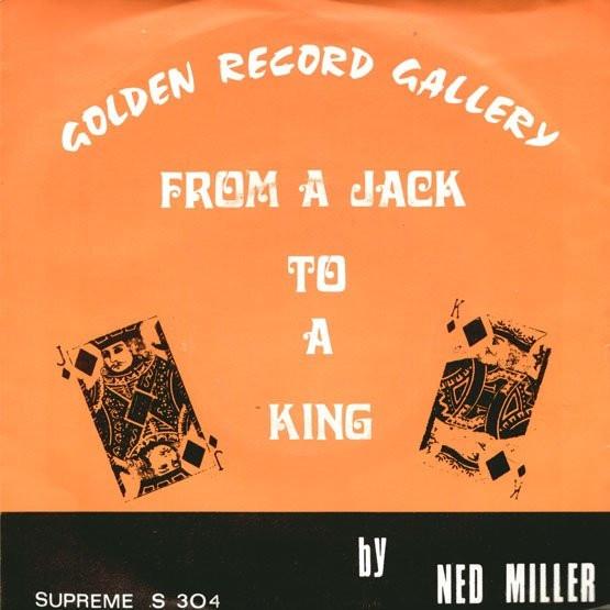 Ned Miller – From A Jack To A King '7, Inclusief binnenhoes, Ophalen of Verzenden, Zo goed als nieuw, Pop