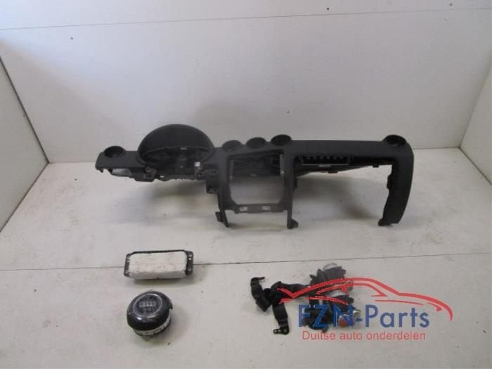 Audi TT 8J Airbagset Dashboard Leer ( Airbags Airbag Set ), Auto-onderdelen, Ophalen of Verzenden, Gebruikt