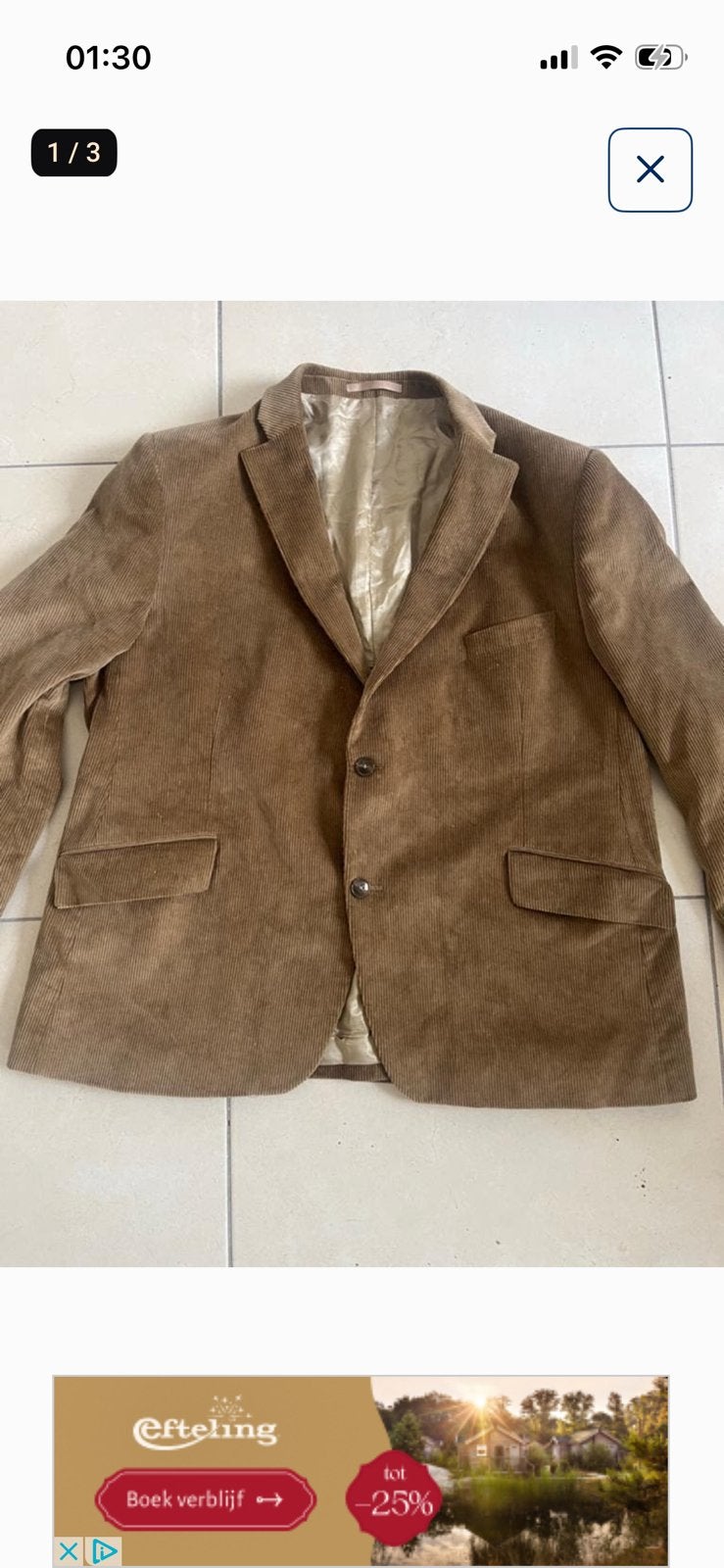 Verdi-maat56-made in italy, Ophalen of Verzenden, Zo goed als nieuw