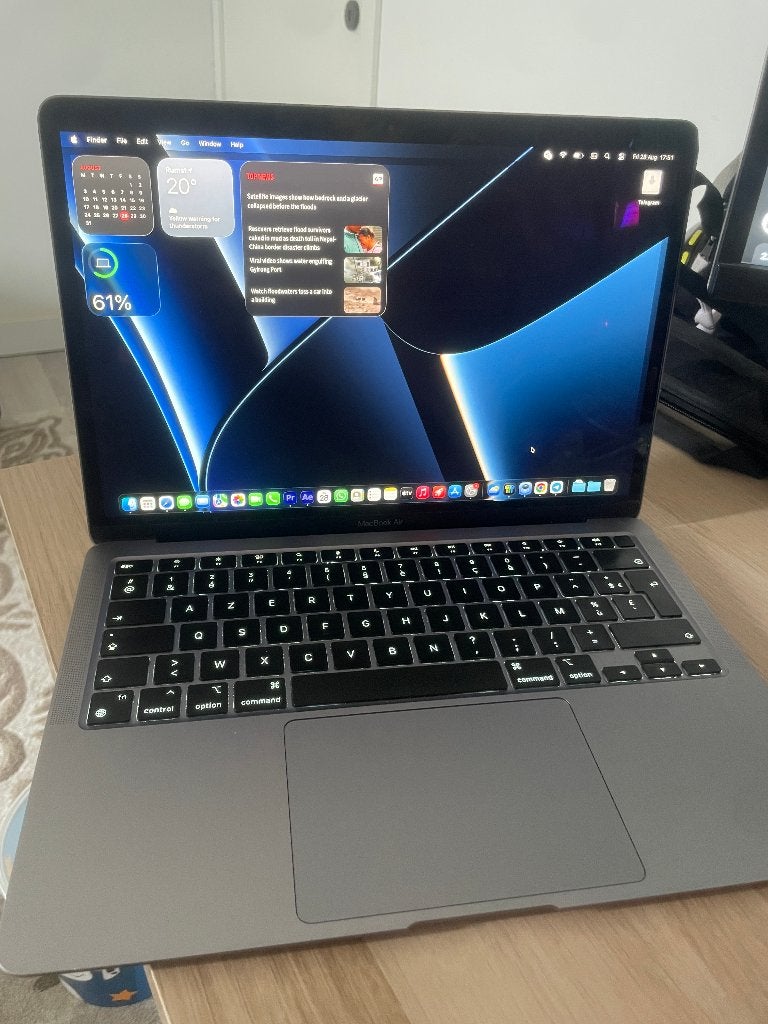 MacBook Air M1 - 256 Go - Fonctionne parfaitement, Comme neuf, Enlèvement, MacBook Air, 8 GB