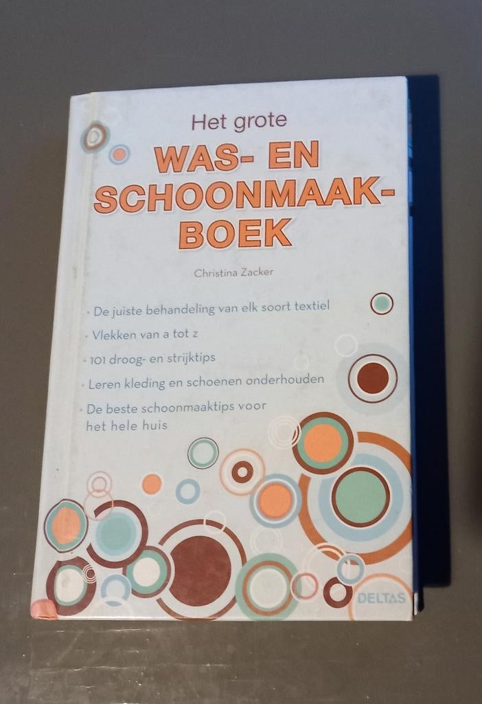 C. Zacker - Het grote was- en schoonmaakboek -> 2€, Ophalen, Zo goed als nieuw, C Zacker