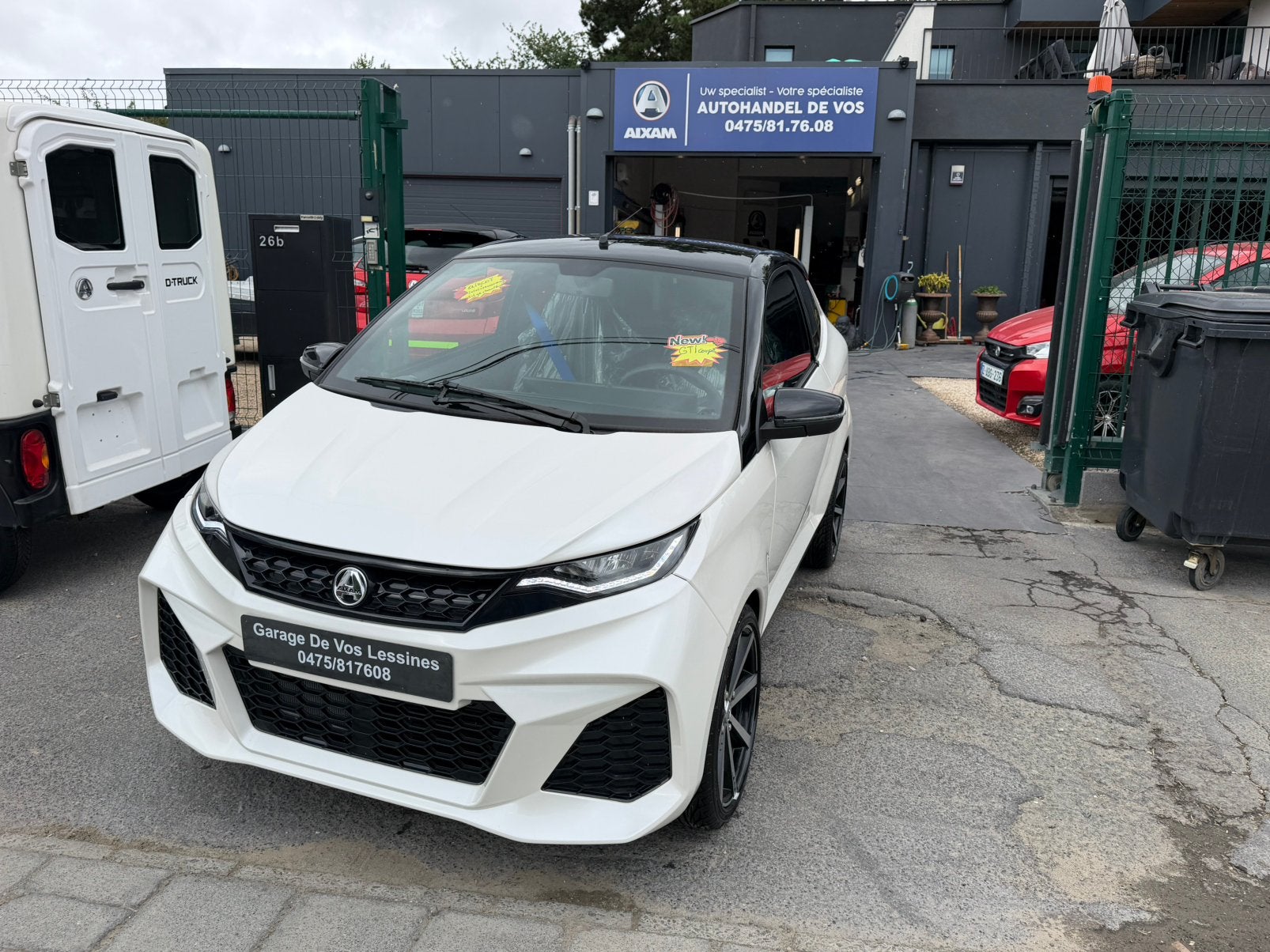 Nouvelle aixam Gti avec climatisation et chauffag des sièges, Autos, Cuir, Achat, Entreprise, Garantie prolongée