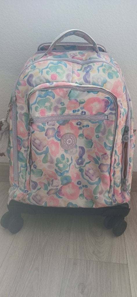 Kipling boekentas met wieltjes in zeer goede staat, Handtassen en Accessoires, Tassen | Schooltassen, Ophalen of Verzenden, Zo goed als nieuw