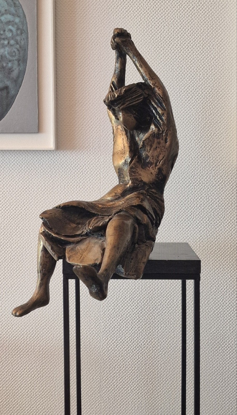 Robert Vandereycken Bronze, Antiquités & Art, Enlèvement, Brons, Statue