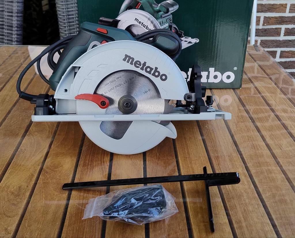 Metabo KS 55 FS cirkelzaag - Nieuw met garantie!, Doe-het-zelf en Bouw, Gereedschap | Zaagmachines, Nieuw, Cirkelzaag, 600 tot 1200 watt