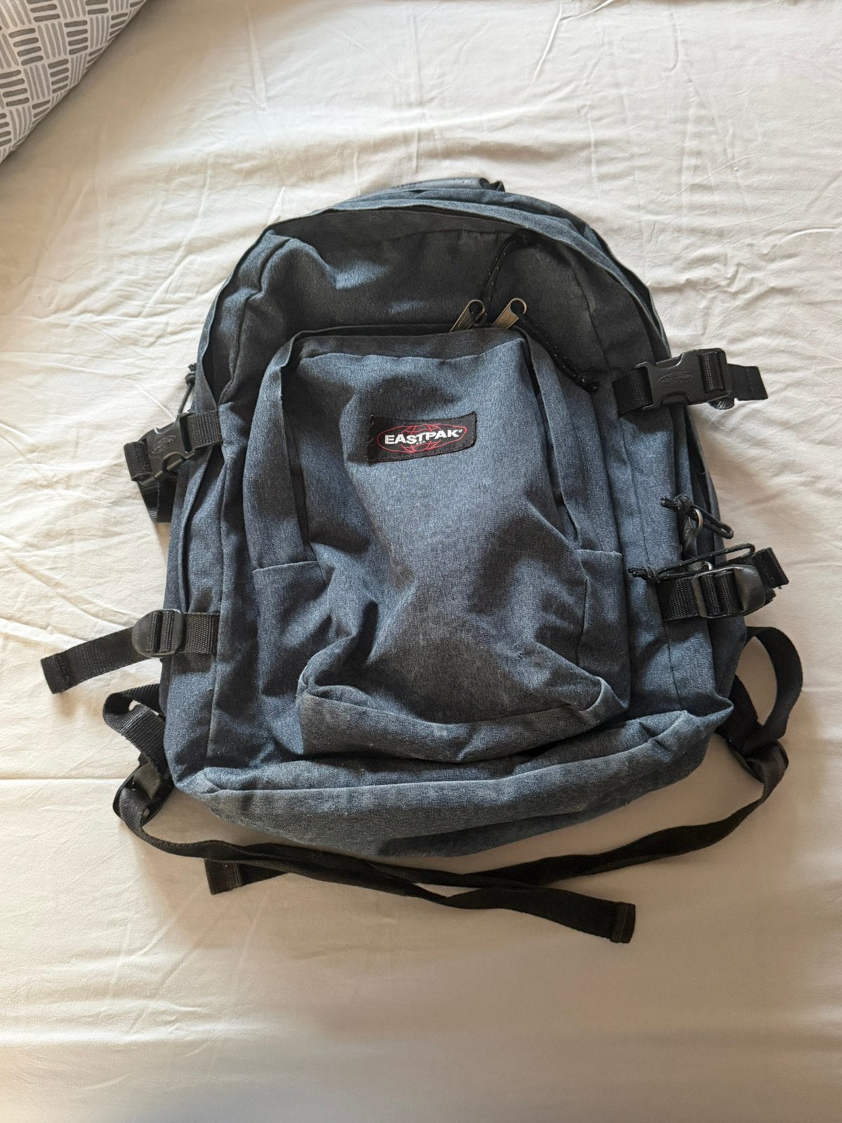 Boekentas eastpak, Ophalen, 40 tot 50 cm, Gebruikt, 30 tot 40 cm