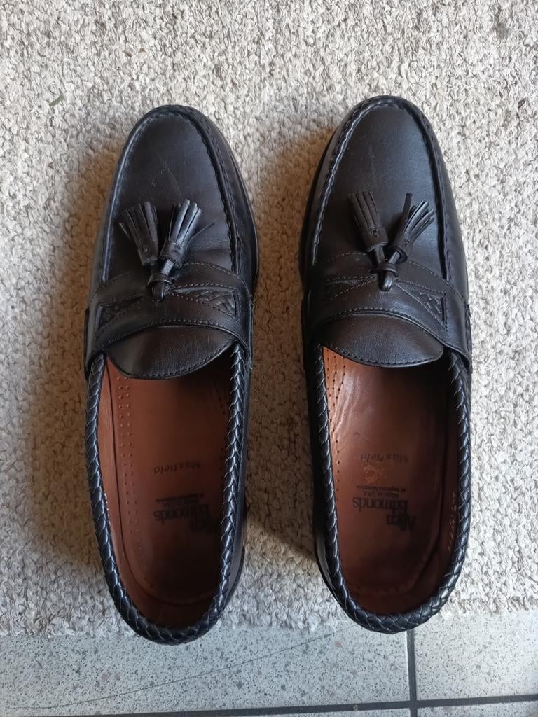 Allen Edmonds Maxfield Slip On Tassel Dress Loafers Black Le, Vêtements | Hommes, Chaussures, Enlèvement ou Envoi, Flâneurs